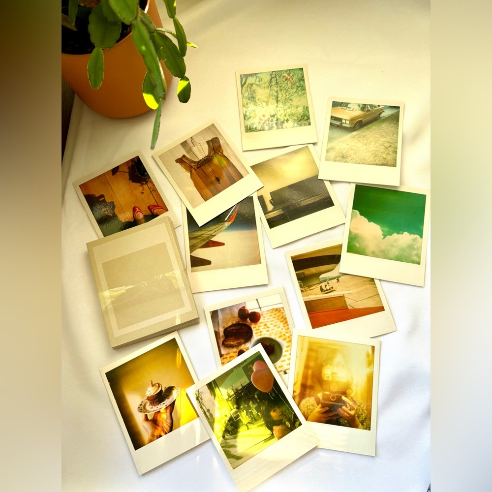 Chronicle Books Polaroid Notes greeting notecards set of 12 with envelopes